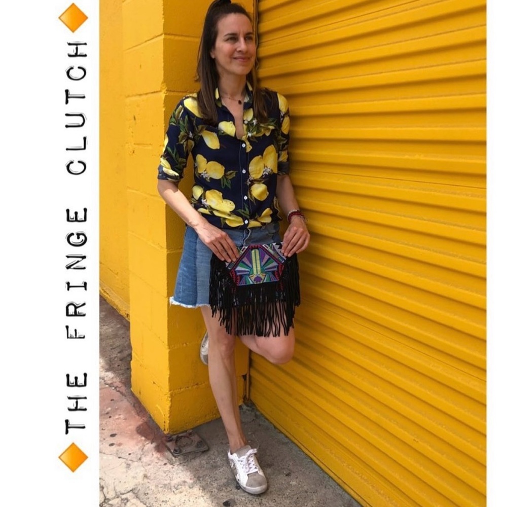 Clutch Fringe Bag !